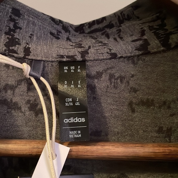 Adidas black and gray polo - Picture 4 of 5